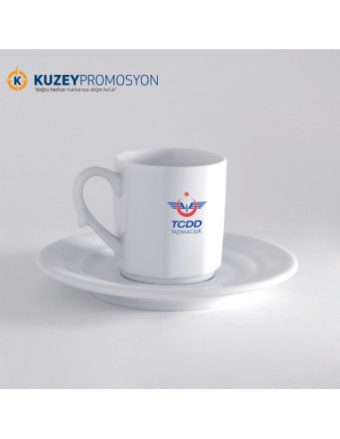 Köşeli Porselen Fincan