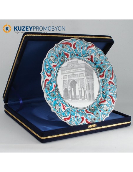 Çini Tabak Plaket
