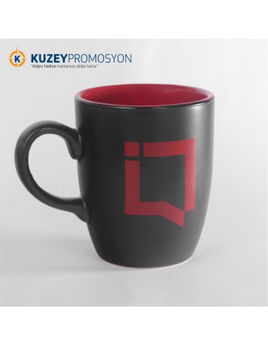 Atlantis Mat Siyah Çift Renk Seramik...