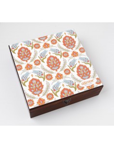 Prestij Ahşap Kahve Fincan Takımı