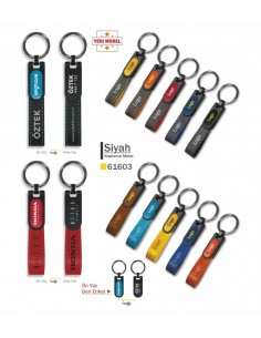 61603 Deri Anahtarlık