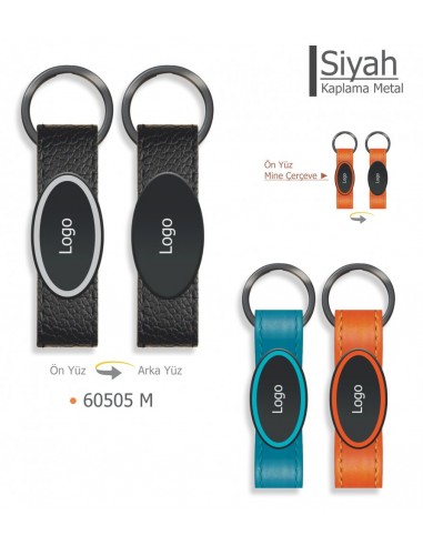 60505-M Deri Anahtarlık