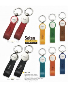 20402 Deri Anahtarlık