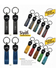 60911 Deri Anahtarlık