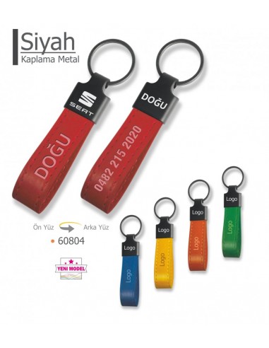 60804 Deri Anahtarlık