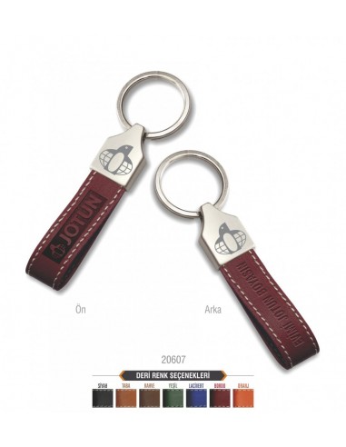 20607 Deri Anahtarlık