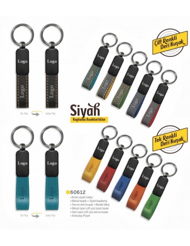 60612 Deri Anahtarlık