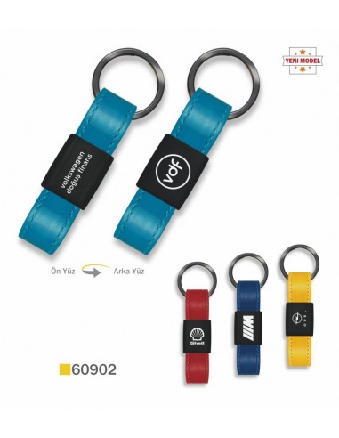 60902 Deri Anahtarlık