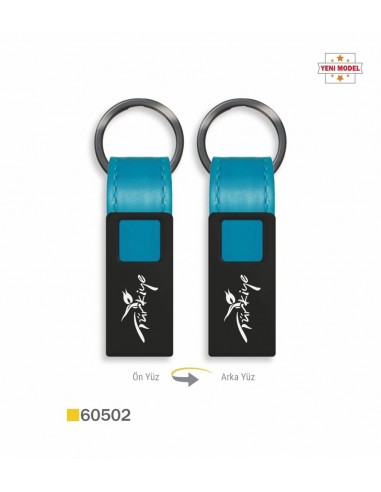 60502 Deri Anahtarlık