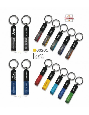 60201 Deri Anahtarlık