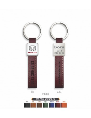 20708 Deri Anahtarlık