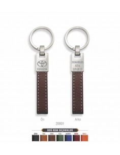 20801 Deri Anahtarlık