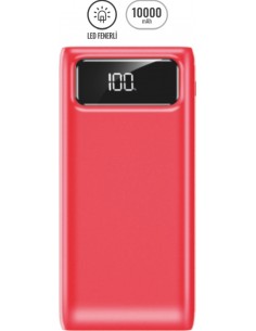 PWB-320 Powerbank 10000 mAh LED FENERLİ 2