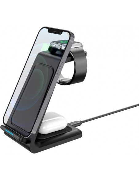 PWB-280 Wireless 3’lü 15 W Şarj Stand Set