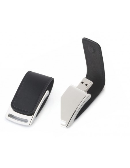 8745 Deri Metal USB Bellek