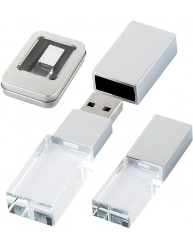 8190 Kristal Işıklı USB Bellek