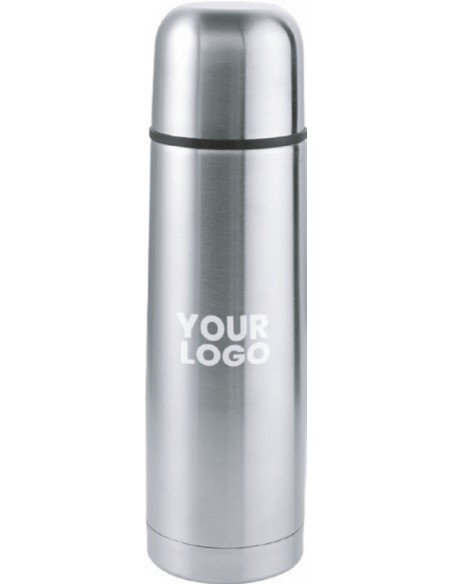 3553 Termos 500 ml Deri Taşıma Çantalı