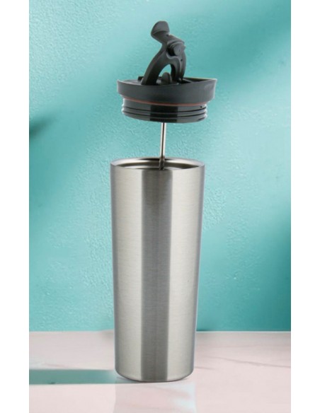 3754 Termos 450 ml Demlikli FRENCH PRESS