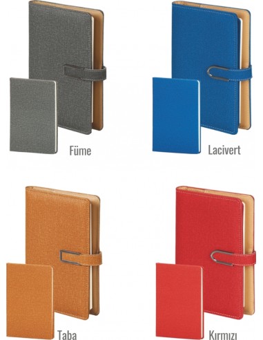 Burgaz Kılıflı Defter 14.5 x 23 cm