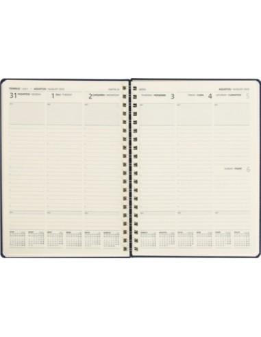 Darıca Haftalık Ajanda Spiralli 20 x 28 cm