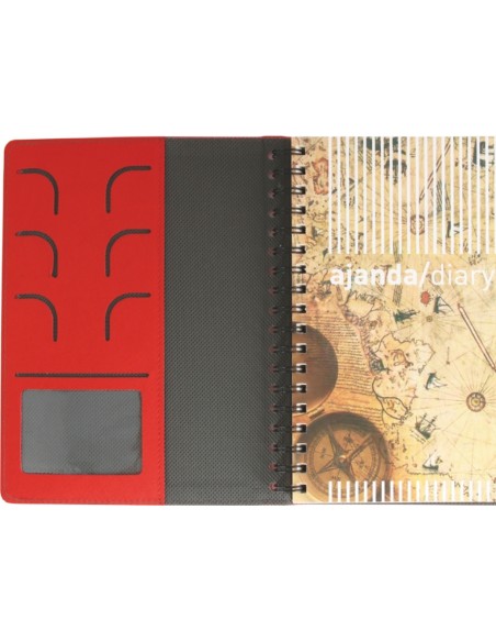 Hereke Gizli Spiralli Günlük Ajanda 17.5 x 24 cm