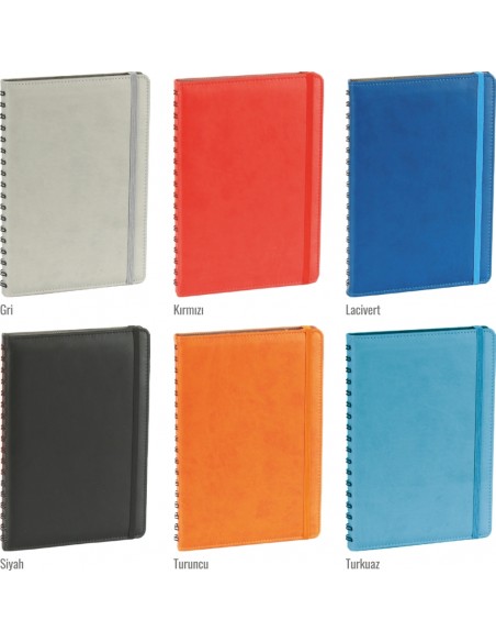 Şekerpınar Gizli Spiralli Günlük Ajanda 17.5 x 24 cm