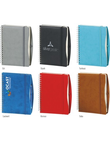 Moda Spiralli Günlük Ajanda 17 x 24 cm