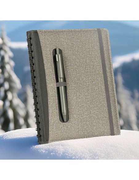 Göztepe Gizli Spiralli Günlük Ajanda 16.5 x 22 cm