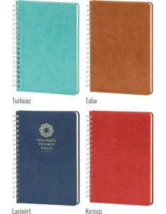 Pendik Spiralli Günlük Ajanda 17 x 24 cm 2