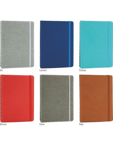 Sirkeci Gizli Spiralli Defter 15 x 21.5 cm