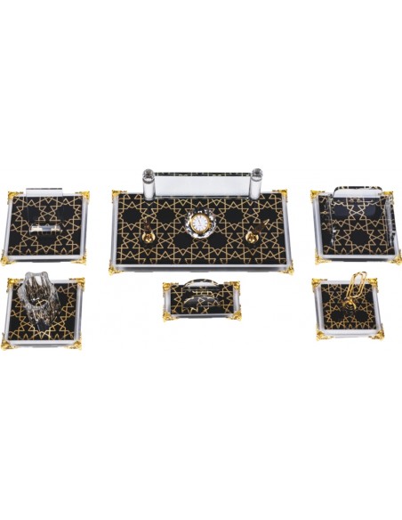 W510 Mercan Kristal Masa Sümeni