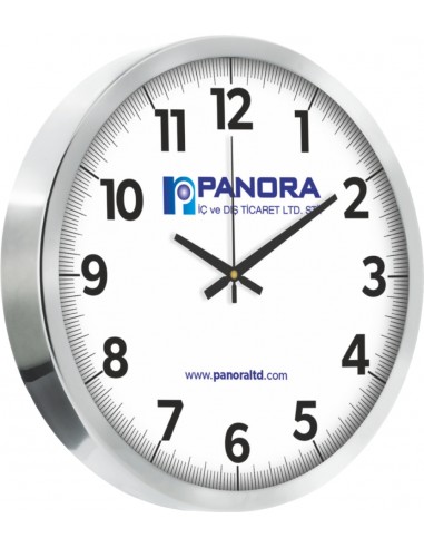 V30-910 Metal 40 cm Duvar Saati