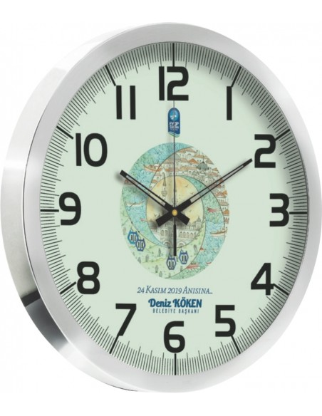 V30-840 Metal 29 cm Duvar Saati