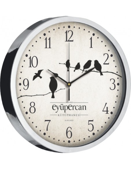 V30-980 Metal 25 cm Duvar Saati