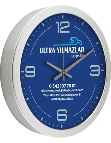 V30-575 Metalize 30 cm Duvar Saati