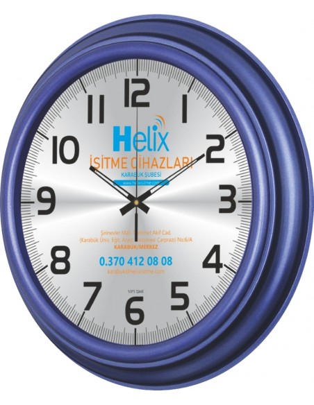 V30-627 Metal Kadran 32 cm Duvar Saati