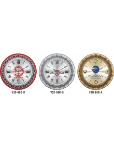 V30-660 Metal Kadran 35 cm Duvar Saati 2