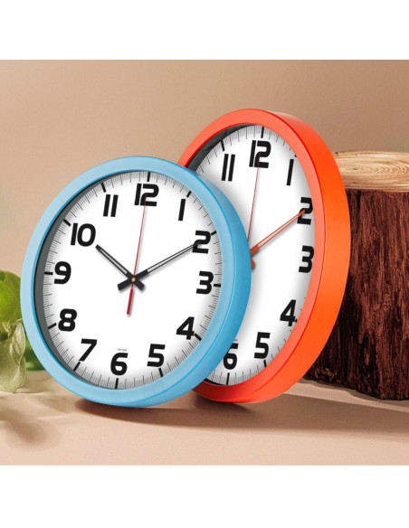 V30-334 Plastik 35 cm Duvar Saati