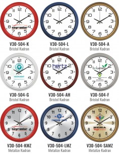 V30-504 Plastik 46 cm Duvar Saati 2