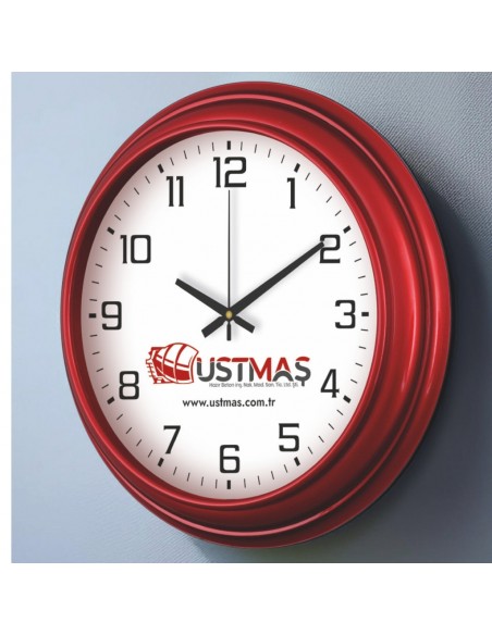 V30-523 Plastik 42 cm Duvar Saati