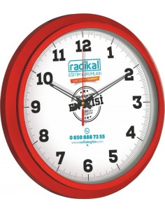 V30-506 Plastik 35 cm Duvar Saati