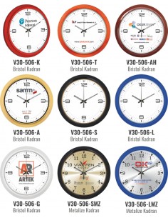V30-506 Plastik 35 cm Duvar Saati 2