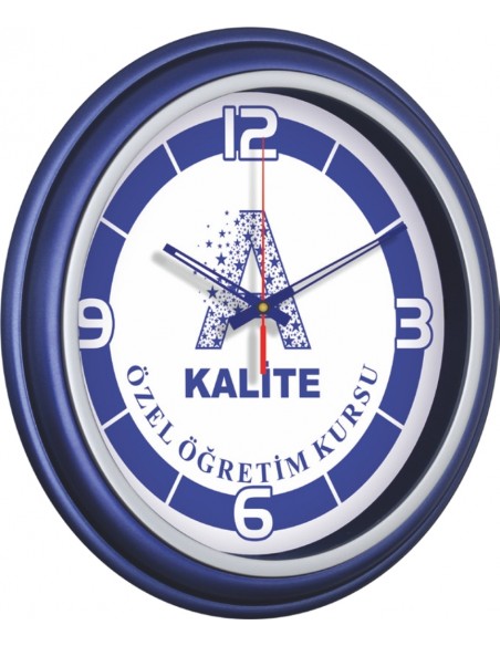 V30-522 Plastik 34 cm Duvar Saati