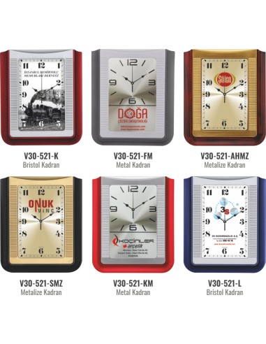 V30-521 Plastik 32 cm Duvar Saati