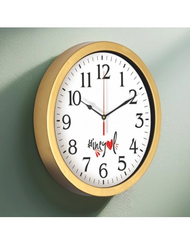 V30-533 Plastik 34 cm Duvar Saati