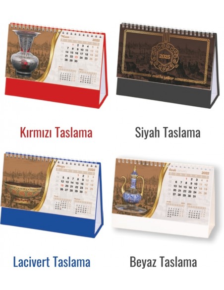 AMT-02 Osmanlı Taslama Masa Takvimi 