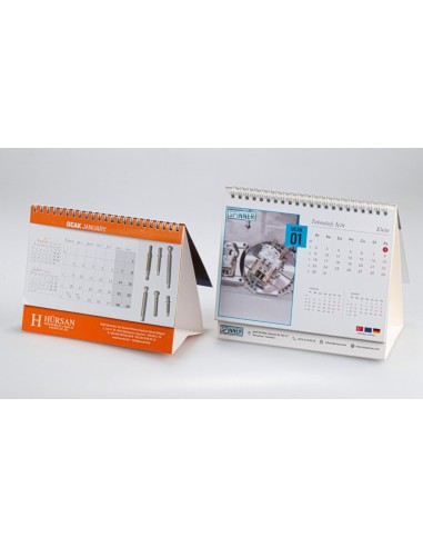AMT-06 Karton Taşıyıcılı Masa Takvimi