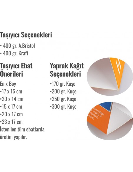 AMT-06 Karton Taşıyıcılı Masa Takvimi