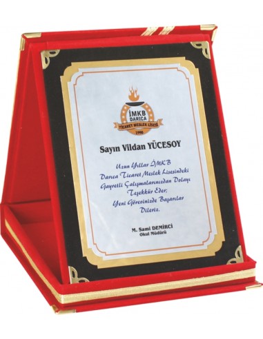 AP-01K Albüm Plaket 15x20 cm