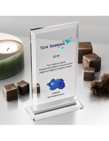 PB-3001 Kristal Plaket